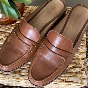 Madewell Elinor Loafer Mule, size 9.5